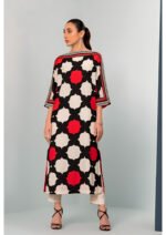 Front-view-of-Marjan-Muse-printed-long-2-piece-suit-by-Ethereal-Studio